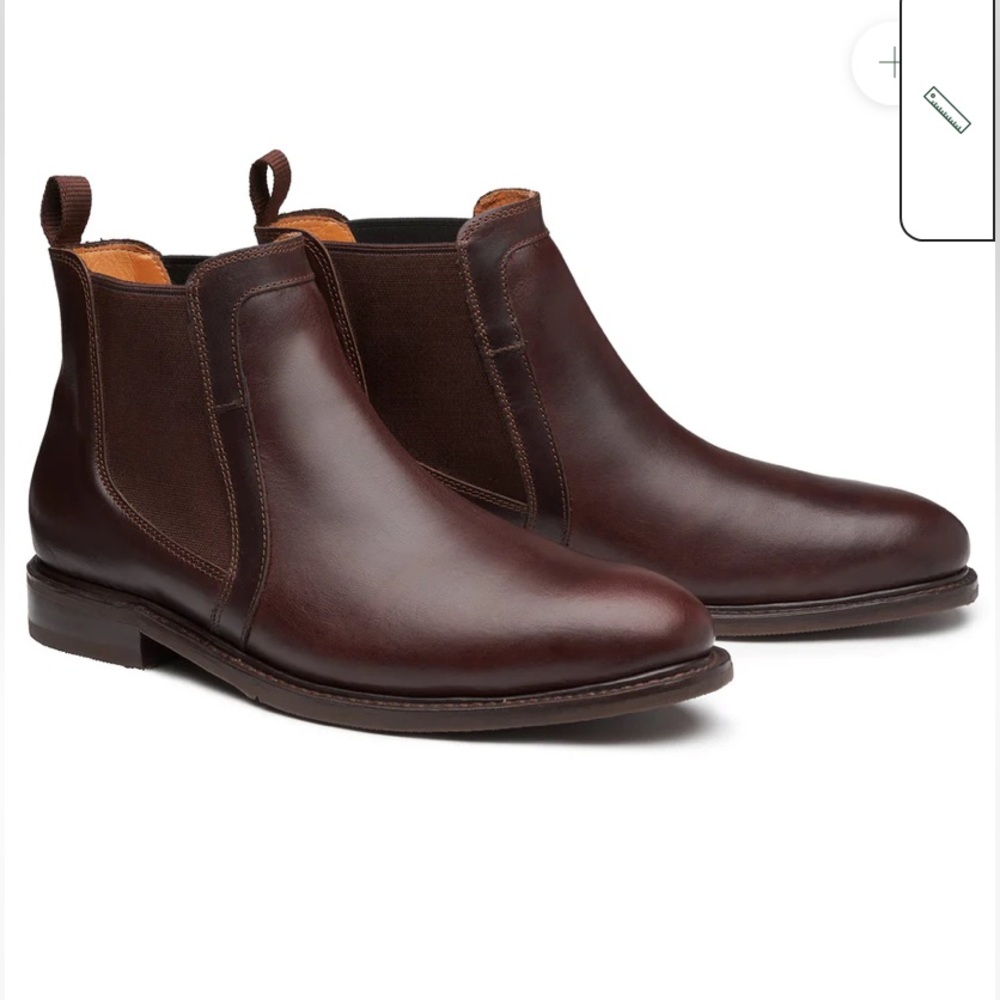 Proxon executive STEEL TOE CHELSEA BOOT WALLACE BROWN sz 11